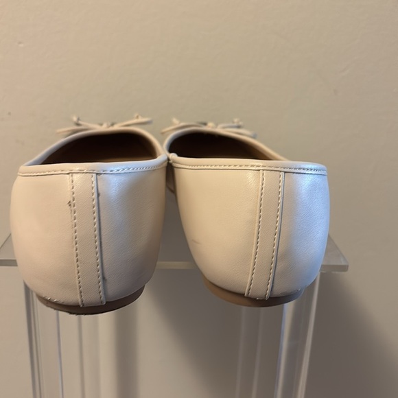 Express Black and Cream Flats with Bow Detail - Picture 8 of 13